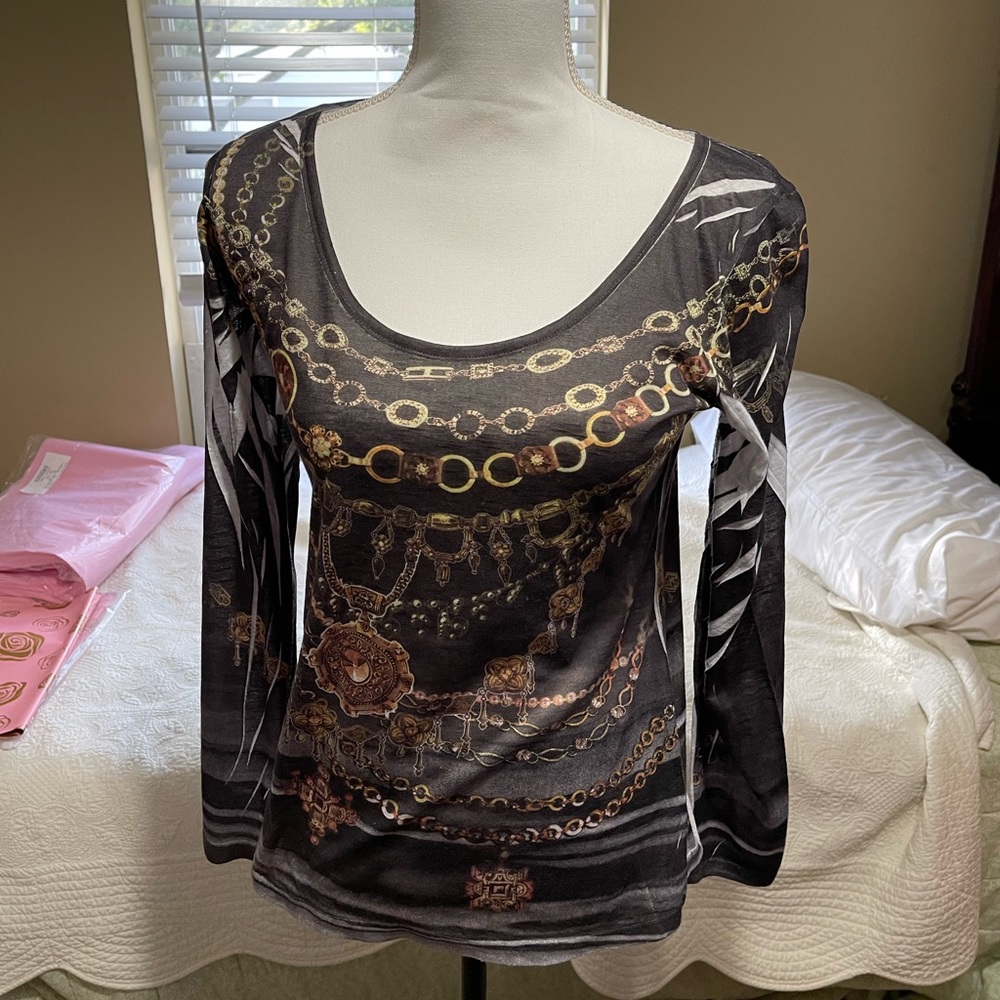 Cache L lightweight blouse